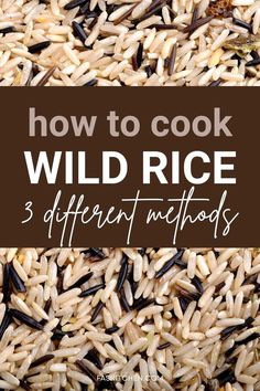 A pile of wild rice, showcasing its long, slender grains and nutty flavors, perfect for adding a rustic touch to dishes. Rice A Roni, Rice Side, Seasoned Rice, Wild Rice, Seasoning Recipes, Side Recipes