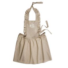 Our custom cooking aprons aren’t just functional — they’re adorable, too. Whip up dinner, dessert or your famous Christmas cookies in style with our Monogrammed Apron. The ruffle detail or fun prints will allow you to feel stylish in the kitchen. Choose from a fabulous range of monogram scripts and embroidery colors. Take a peek at the finished item with our exclusive preview tool to ensure that it all looks A-OK.Our personalized apron is perfect for that friend or loved one wh Southern Monogram, Monogrammed Apron, Personalized Apron, Cooking Aprons, Casserole Carrier, Dinner Dessert, Marley Lilly, Holiday Plaid, Personalized Aprons