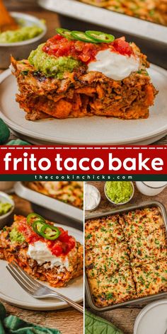 Try this Quick and Easy Frito Taco Bake! It's packed with flavor, requires only a few ingredients, and is ready in less than 30 minutes! The combination of taco seasoned ground beef, cheesy sauce, and Fritos makes it so tasty that it can be the best comfort food you ever have. This casserole dish is perfect to have during cozy winter nights. Indeed, an awesome warm dinner idea for your family to enjoy! Cornbread Taco Bake Casserole, Things To Make With Leftover Taco Meat, Taco Ideas For Dinner, Frito Taco Bake, Fritos Recipes, Taco Dinner Ideas, Taco Night Ideas, Leftover Taco Meat Recipes, Taco Casseroles