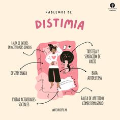 a poster with the words distima in spanish and an image of two people hugging each other