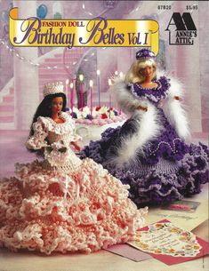 an advertisement for barbies birthday dolls vol 1