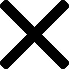 a black and white image of two crossed lines in the shape of an x on a white background