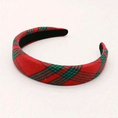 New. Plaid Fabric Headband. Red And Green Christmas Plaid. Bundle To Get A Discount. Maid Halloween, Healing Hands Scrubs, Louis Vuitton Dust Bag, Plaid Headband, Red Riding Hood Costume, Painted Post, Crochet Kimono, Red And Green Christmas, Minnie Mouse Halloween