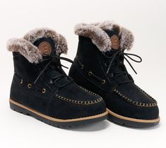 Find your footing in fall and keep wandering right through winter in these water-resistant suede boots built to weather the cooler seasons. From Lamo. Plus Size Boots, Suede Lace, Suede Boots, Top Shoes, Lace Up Boots, Winter Boots, Me Too Shoes, Fashion Shoes, Shoe Boots