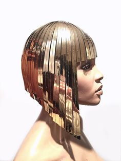 Egyptian Wig, Cleopatra Headdress, Cleopatra Wig, Gold Wig, Gold Wigs, Silver Wigs, Blue Ivy Carter, Wig Bob