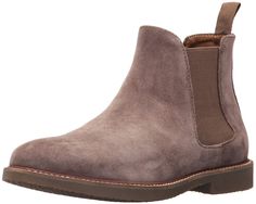 PRICES MAY VARY. Suede upper Synthetic lining Rubber outsole Pull-on construction with double gore paneling Available in extended sizes (Men's 14-17 M US) Dressy Sneakers, Mens Suede Boots, Chelsea Boots Outfit, Boots Outfit Men, Shop Boots Online, Chelsea Boots Men, Cole Haan Men, Slip On Boots, Burberry Women