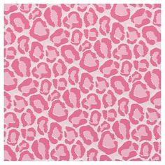 pink and white leopard print fabric