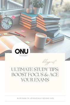 Master your exams with these ultimate study tips! Learn how to boost focus, stay productive, and achieve top grades. Perfect for students of all levels! #StudyTips #ExamSuccess #FocusBoost #ProductivityHacks #StudentLife