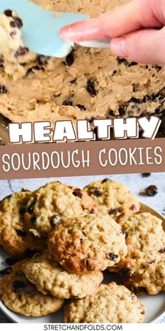 healthy and delicious cookies that are so good they can be eaten for breakfast or dessert