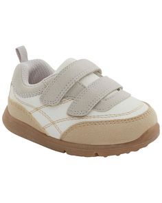 Bringing high style from the comfort of the high chair, our easy-on sneakers are a baby’s go-to shoe. Not only are they cute and classic with all the ooh and ahh details, but they’re constructed with a seamless lining for ultimate comfort. Baby Shoe Size Chart, Comfort Shoe, Baby Boy Accessories, Baby Shoe Sizes, Brown Babies, Baby Sneakers, Carters Baby, Baby Boy Shoes, Toddler Boy Outfits