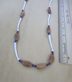 Traditional Dentalium Shell, Pine Nut and Seed Bead Necklace.  For your Regalia, to wear at Pow-Wow or Good-Times celebrations.  Are you daring enough to wear with your jeans? Pine Nut, Pow Wow, Seed Bead Necklace, Pine Nuts, Santa Barbara, Seed Bead, Bead Necklace, Bead Work, Favorite Jewelry