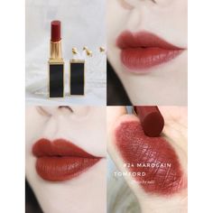 - Brand New In The Box Tom Ford Lip Color Satin Matte Lipstick - In Shade: Marocain #24 - 3.3g/0.11oz Tom Ford Makeup, Red Lip, Lip Color, Matte Lipstick, Makeup Lipstick, Red Lips, Lip Colors, Tom Ford, Womens Makeup