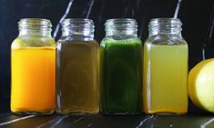 Looking to boost your immunity with homemade wellness shots? Try out these four recipes that are packed with health benefits. Healthy Shots, Winter Shots, Health Shots, Apple Cider Vinegar Shots, Ginger Shot Recipe, Wheat Grass Shots, Ginger Roots, Turmeric Shots, Green Juices