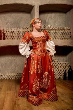 Women's Historical Costume - "Queen Margot" - Made to order. Classic version of the Marguerite de Va Queen Margot, Hallowen Costume, Historical Women, French Dress, Medieval Costume, Period Costumes, Fantasy Dress, Historical Costume, Historical Dresses