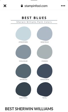 the best blue paint colors for walls and floors in this info sheet, you can see what they are