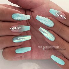 Long Nail Designs, Coffin Nails Long, Acrylic Nail Art, Marble Nails, Nailed It, Coffin Nails Designs, Cute Nail Designs, Nail Polishes