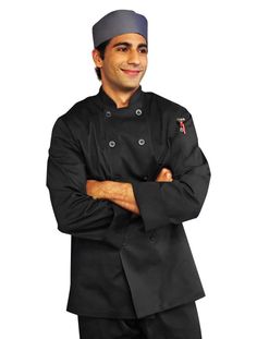 Chef Works Bastille Basic Chef Coat Kitchen Uniform, Chef Coats, Chef Jackets, Chef Shirts, Chef Pants, Chef Wear, Chef Coat, Houndstooth Pants, Chambray Shirt Dress