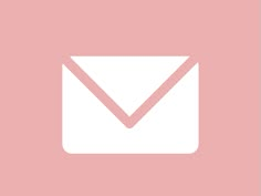 an envelope with a check mark in the middle on a light pink background is shown