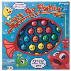 the little fish game is in its box