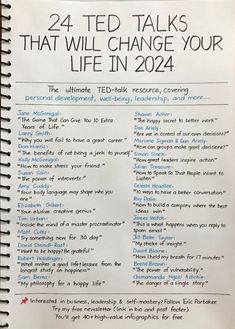 Inspirational Ted Talks, Studera Motivation, Self Care Bullet Journal, Writing Therapy, Personal Improvement, Get My Life Together, Ted Talks