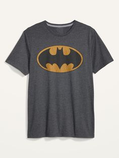 This licensed graphic t-shirt is totally classic & gender neutral, too.  Wearable & shareable for you, for him, for her, for them! Rib-knit crew neck.  Short sleeves.  DC Comics™ Batman shield graphic across front.  Super-soft, heathered jersey has Fashion Design Classes, Neutral T Shirts, Batman Shirt, Mood Clothes, Batman T Shirt, Old Navy Men, Maternity Wear, Cute Casual Outfits, Womens Clothing Tops