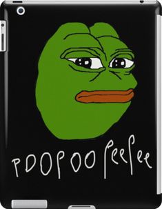 Buy "Pepe - Poo Poo Pee Pee" by yammoe as a iPad Case & Skin Poo Poo, Yoga Information, Pee Pee, Ipad Case, Ipad, Yoga, Skin