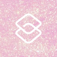 a pink and white background with the letter b in it's center, surrounded by small speckles