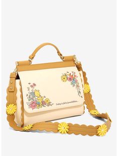 Loungefly Disney Winnie the Pooh Botanical Handbag - BoxLunch Exclusive Whimsical Clothes, Tigger And Piglet, Disney Purses, Disney Purse, Disney Loungefly, Loungefly Bag, Disney Handbags, Yellow Daisy, Disney Bag