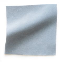 light blue fabric on white background