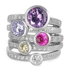 Item Specifications: Metal Type: Sterling Silver Metal Stamp or Hallmark: 925 Metal Purity: 92.5% Sterling Gemstone Type: White topaz, Amethyst CZ, Ruby CZ, Fancy Yellow CZ, Lavender CZStone Cut: Round Stone Color: Multicolor Sterling Silver Stackable Rings, Color Rings, Stackable Rings Silver, Silver Plated Jewelry, Stackable Ring, 925 Silver Jewelry, Stackable Rings, White Topaz, Sterling Ring