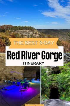 the best 3 - day red river gorge itinerary