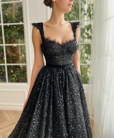 Prom Black Dress, Ankle Length Prom Dress, Wednesday Addams Family, Black Dress Plus Size, Dress Masquerade, Plus Size Vintage Dresses, Graduation Party Dresses, Prom Dresses With Pockets