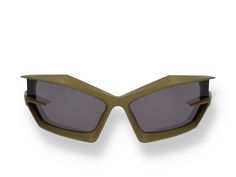 Occhiali da sole Givenchy GV40049I 97a frontale Givenchy Sunglasses, Sunglasses Model, Medical Devices, Personal Shopper, The Bridge, Geometric Shapes, Green Color, Green Colors, Givenchy