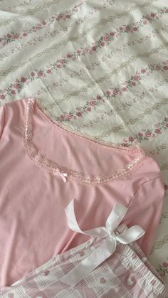 Fashion Pajamas, Pajamas Aesthetic, Cute Pajama, Pajama Fashion, Cute Pjs, Cute Pajama Sets, Cute Sleepwear, Night Dress For Women, Pink Girly Things