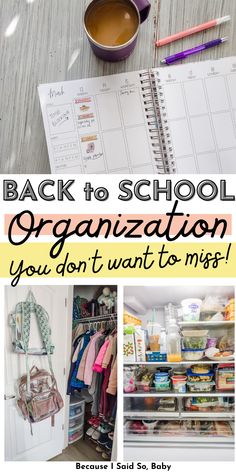 back to school organization ideas Back To School Organization For Kids, Organizing For School, Back To School Home Organization, Back To School Organization Ideas, Back To School Hacks For Moms, Back To School Organization For Moms, Back To School For Preschoolers, School Organization Tips, Kids School Organization