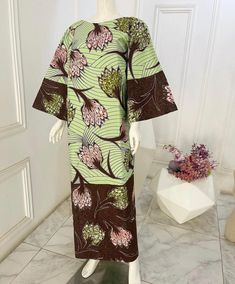 Latest and Elegant Kaftan Styles for Women 2022. - Ladeey Ankara Boubou, Simple Dress Styles, Kaftan Styles, Nigerian Lace Styles, Kaftan Gown