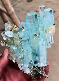 Aquamarine - Pakistan Red Beryl, Minerals Crystals Rocks, Hobby Tools, Alien Concept Art, Rare Stone, Shape And Form