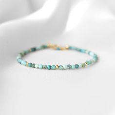 Turquoise Gemstone Bracelet December Birthstone Jewelry for Women Dainty, Delicate Crystal Bracelet - Etsy Turquoise Beaded Bracelets, Friend Circle, December Birthstone Jewelry, Stone Bead Jewelry, Main 1, Healing Gemstone Bracelets, December Birthday, Turquoise Bead Bracelet, Wedding Jewelry Bracelets