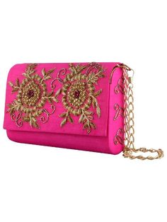 A classic ethnic clutch, made using various hand embroidered techniques. This one is a must-have. Composition: Raw Silk Size: 7" x 5.5" x 2" Unique Work: Hand-embroidered Ready to Ship within 10-15 days Embroidered Multicolor Clutch For Evening, Multicolor Clutch With Floral Embroidery For Festive Occasions, Multicolor Floral Embroidered Clutch For Festive Occasions, Multicolor Embroidered Clutch For Party And Festivals, Festive Multicolor Clutch With Floral Embroidery, Gold Floral Embroidered Clutch For Festive Occasions, Floral Embroidered Rectangular Clutch For Festivals, Rectangular Clutch With Floral Embroidery For Festivals, Embroidered Festival Pouch