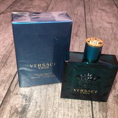 100% Authentic Versace Eros For Men - New With Plastic Wrapper Smoke And Pet Free Home Ships Next Day 5 Star Seller No Trade 100ml / 3.4fl Versace Eros Perfume, Versace Men Cologne, Versace Perfumes, Male Gifts, Versace Tie, Versace Perfume, Versace Blue, Good Raps, Vintage Versace