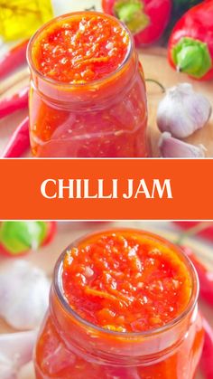 Chilli Jam Chilli Jam Recipe, Thai Fish, Demerara Sugar, Paleo Recipies, Chilli Jam, Red Bell Peppers, Homemade Condiments