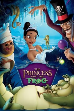 the princess and the frog movie poster