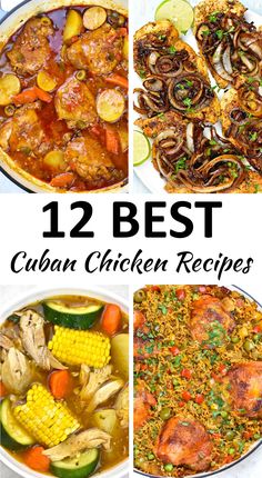 the 12 best cuban chicken recipes to cook in your slow cooker or pressure cooker