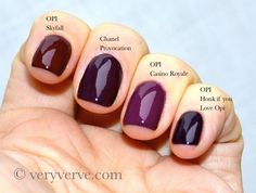 Perfect Fall Nail Colors OPI Nails Diva Boutique, Fall Nail Colors, Opi Nails, Make Up Nails, Up Nails, Manicure Y Pedicure, Fall Nail