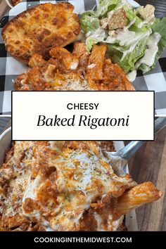 Cheesy Baked Rigatoni Cheesy Baked Rigatoni, Rigatoni Ricotta, Pasta Meal Ideas, Casseroles With Ground Beef, Stuff For Dinner, Pesto Pasta Sauce, Rigatoni Pasta Recipes, Midwest Recipes, Cooking In The Midwest