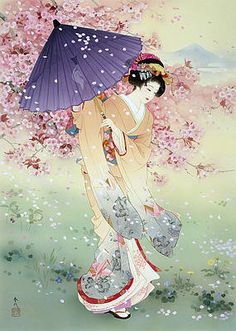 Geisha Artwork, Art Japonais, Art Et Illustration, Arte Popular