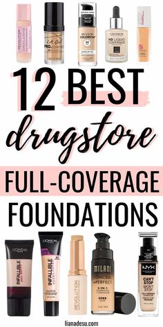 The post Best Full-Coverage Drugstore Foundations appeared first on beautyxfitness. Drugstore Concealer, Wedding Wallpaper, Foundation For Dry Skin, Best Bronzer, Foundation For Oily Skin, Ulta Makeup, Makeup Tip