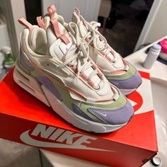 Size 7 Women’s Nike Air Max Furyosa, Gently Used, Ready To Ship Nike Pastel Sneakers For Sports, Nike Air Max Furyosa, Nike Air Max For Women, Nike Shoes Women, Sneakers Men Fashion, Shoes Women, Men Fashion, Womens Shoes Sneakers, Air Max