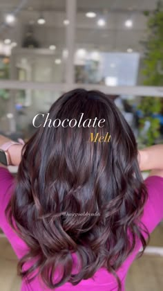 What is your pick? 🧑🏻‍🎨 #caramelhair #chestnuthair #cinnamonhair #cherryredhair #plumhair #mochahair #chocolatehair #balayageandpainted #t… | Instagram Hair Colour In Brown Shade, Mahogany Brown Balayage, Shades Of Gold Color, Hair Color Ideas Brown, Wine Hair Color, Mocha Hair, Two Tone Hair, Trendy Shades