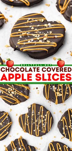 Looking for Thanksgiving desserts that aren't pie? Learn how to make Chocolate Covered Apple Slices! This chocolate dipped fruit recipe is so easy and fun to eat. Enjoy customizing this Thanksgiving sweet treat idea with your favorite toppings! Fruit Covered In Chocolate, Chocolate Apples Slices, Apple Slices Dipped In Chocolate, Chocolate Cover Apple Slices, Apple And Chocolate Recipes, Chocolate Covered Recipes, Chocolate Dipped Apple Slices, Chocolate Covered Fruit Platter, Chocolate Covered Fruit Ideas